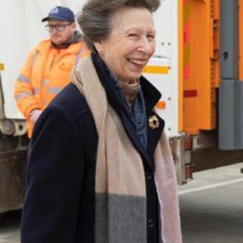 أول ظهور للأميرة آن منذ الإعلان عن مولد حفيدها الجديد