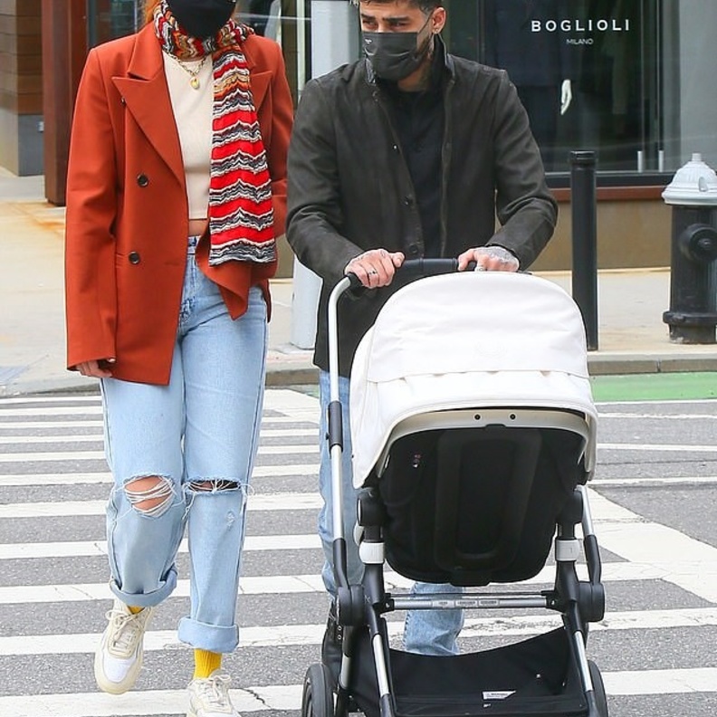 زين مالك و جيجي حديد