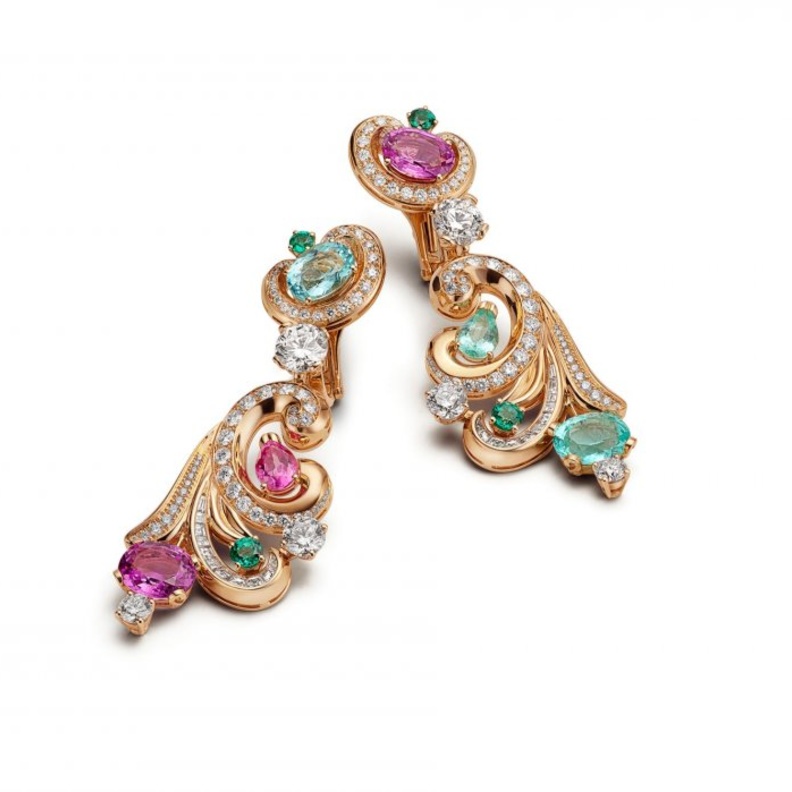 أقراط من بولغري Bvlgari