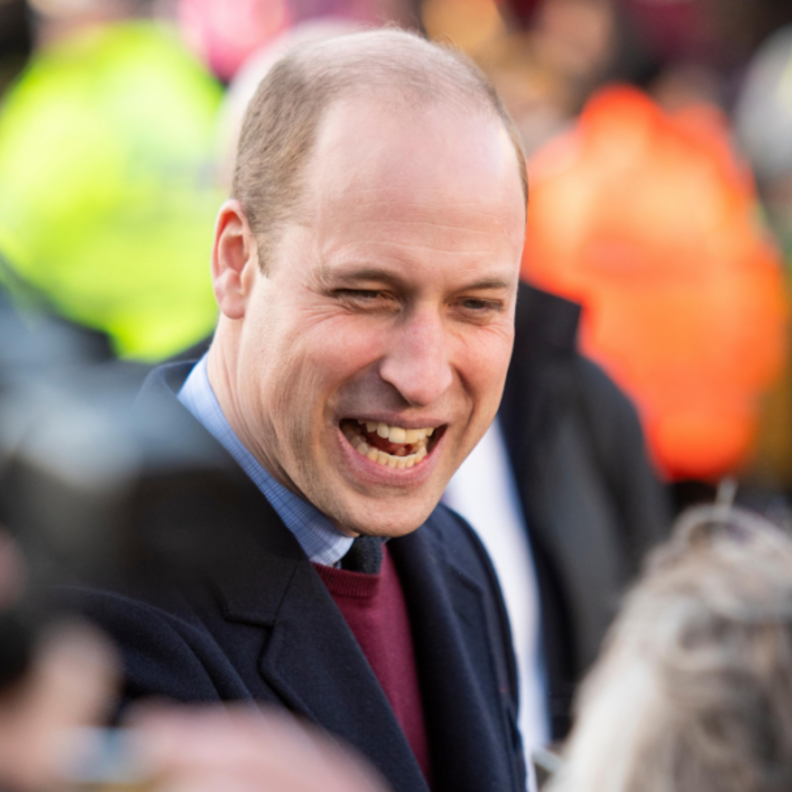 الأمير وليام يفوز بلقب أكثر الرجال الصلع جاذبية