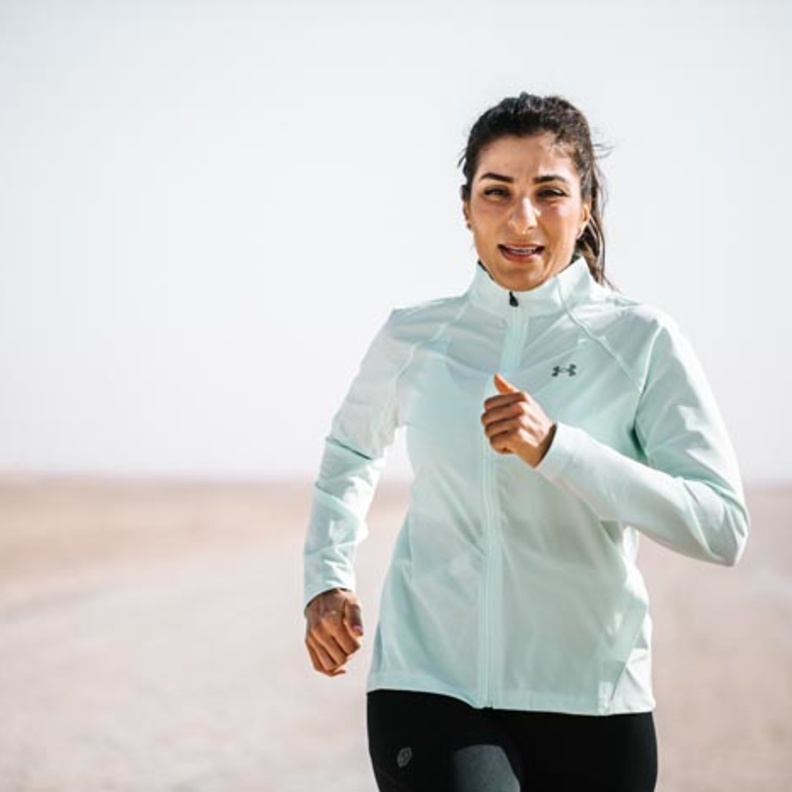 سفيرة "أندر آرمور"غادة الشيخلي