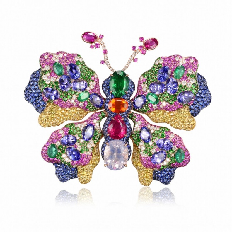 بروش من فابرجيه وجيمس غانه Fabergé x James Gahn