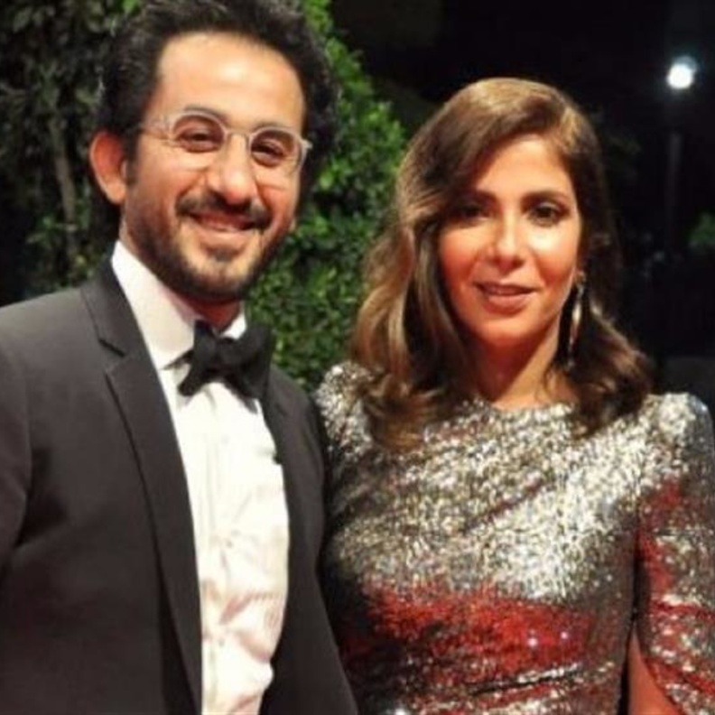 منى زكي وزوجها