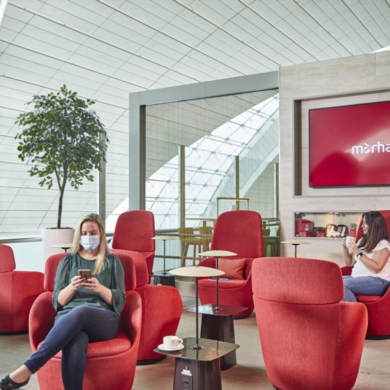  حناح مرحبا الجديد في مطار دبي الدولي