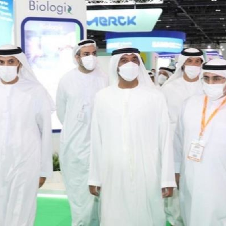 افتتاح معرض دبي الدولي للصيدلية دوفات