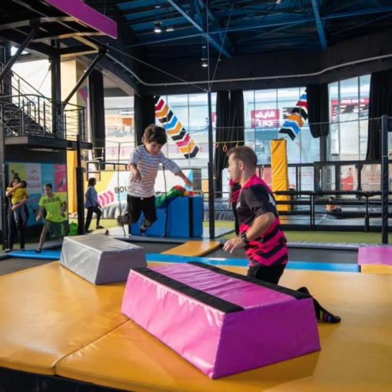 باونس في منطقة القوز