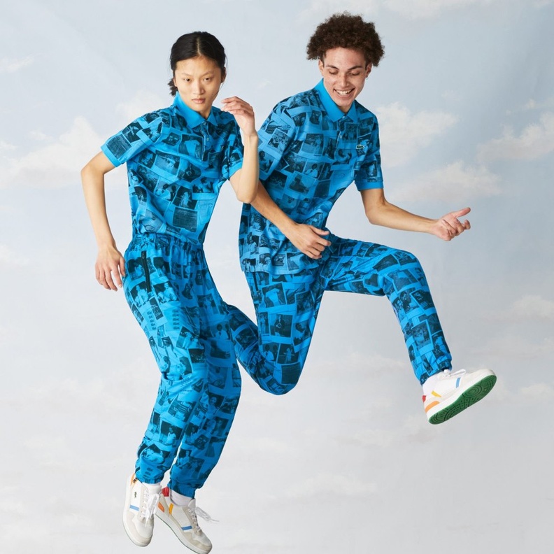 تعاون Lacoste مع POLAROID.. تصاميم مفعمة بالألوان لموسم ربيع 2021