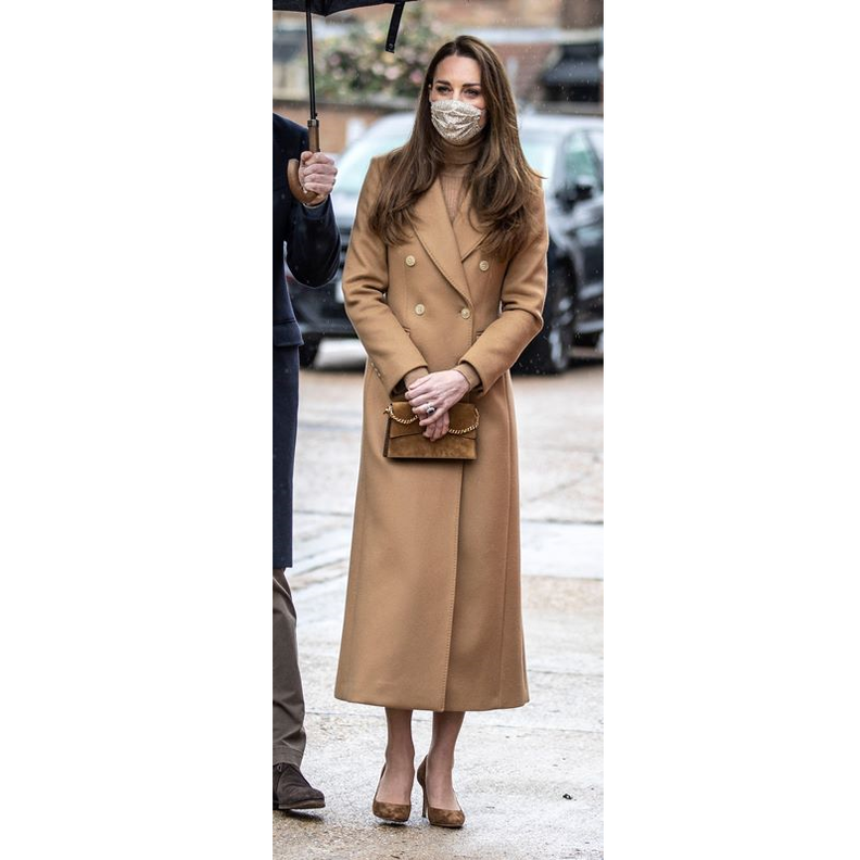 إطلالة كيت ميدلتون المونوكروم باللون البيج تعطي دروساً بالأناقة