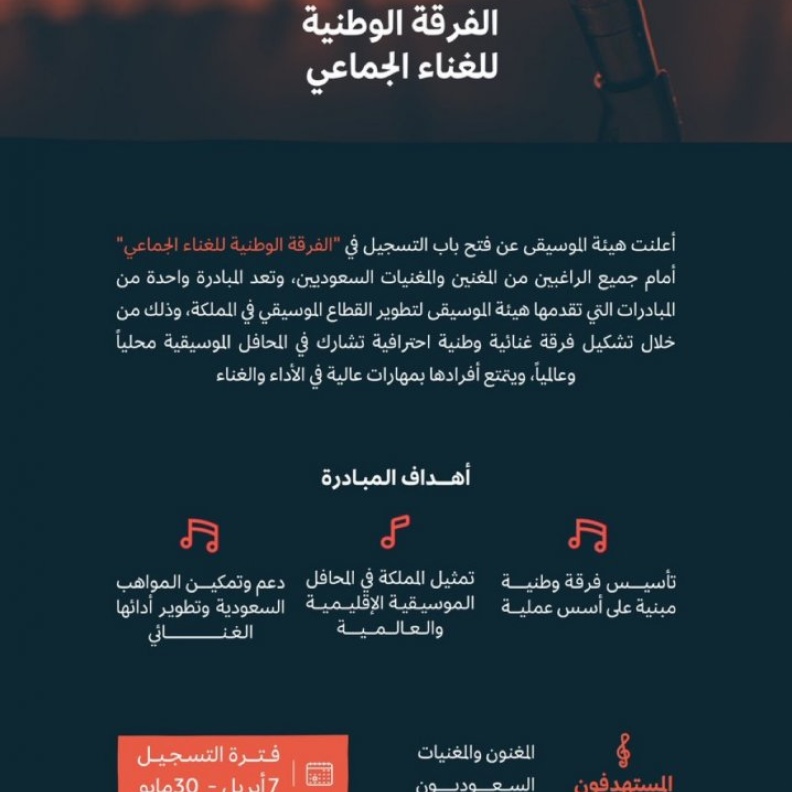  مبادرة الفرقة الوطنية للغناء الجماعي