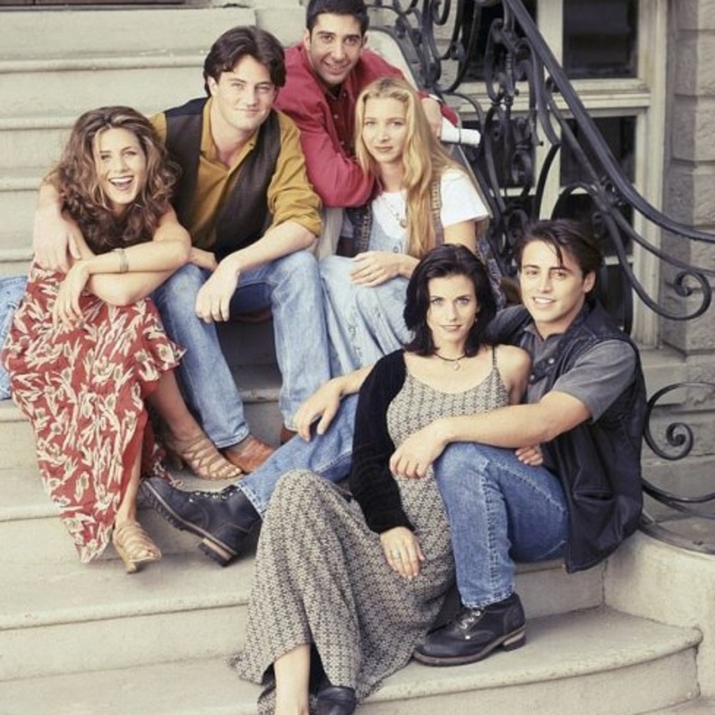 أبطال مسلسل "Friends"