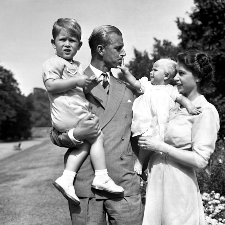 كلمات مسجلة لأبناء الأمير فيليب