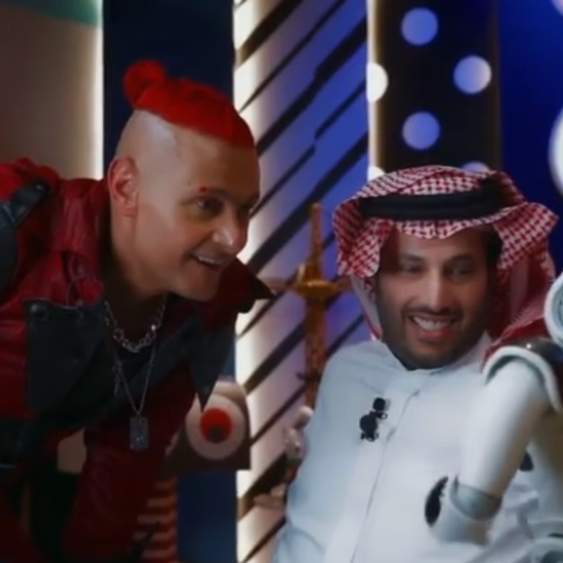  المستشار تركي آل الشيخ مع رامز جلال 