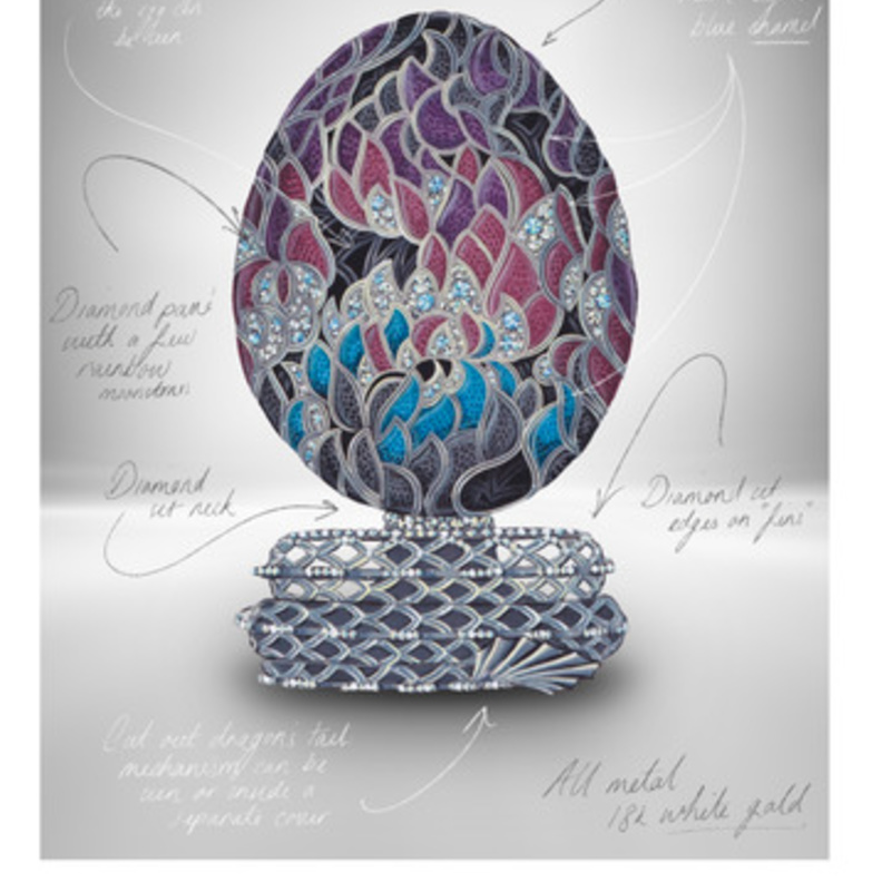 تعاون مميّز يجمع بين Fabergé وGame of Thrones تخليدا لقصة المسلسل