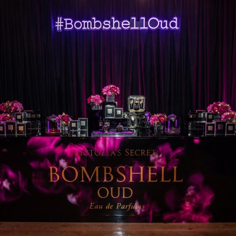 فيكتوريا سيكريت تحتفل بإطلاق عطر BOMBSHELL OUD