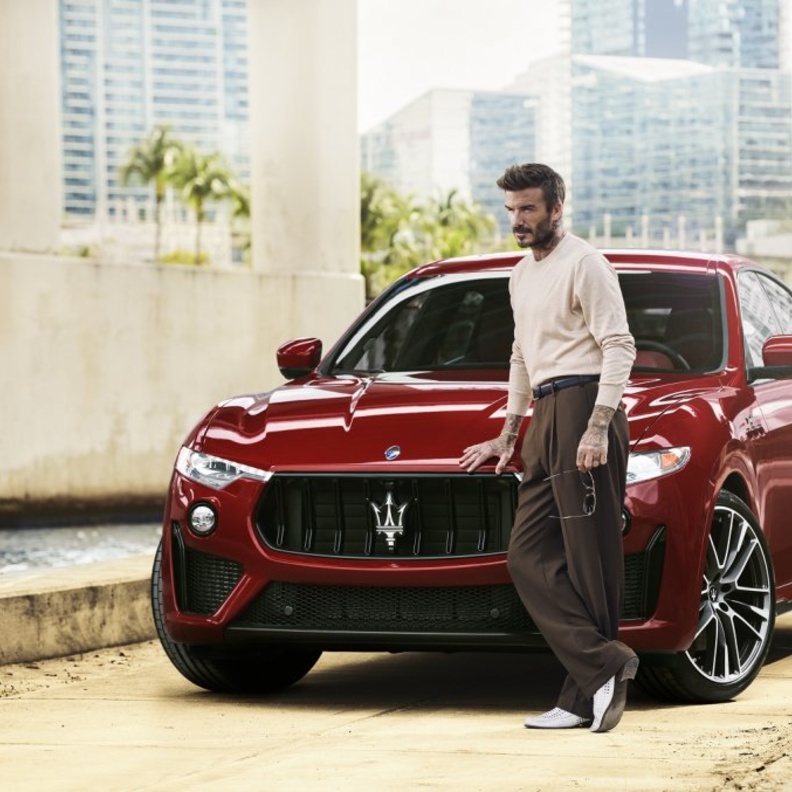 مازيراتي وديفيد بيكهام 