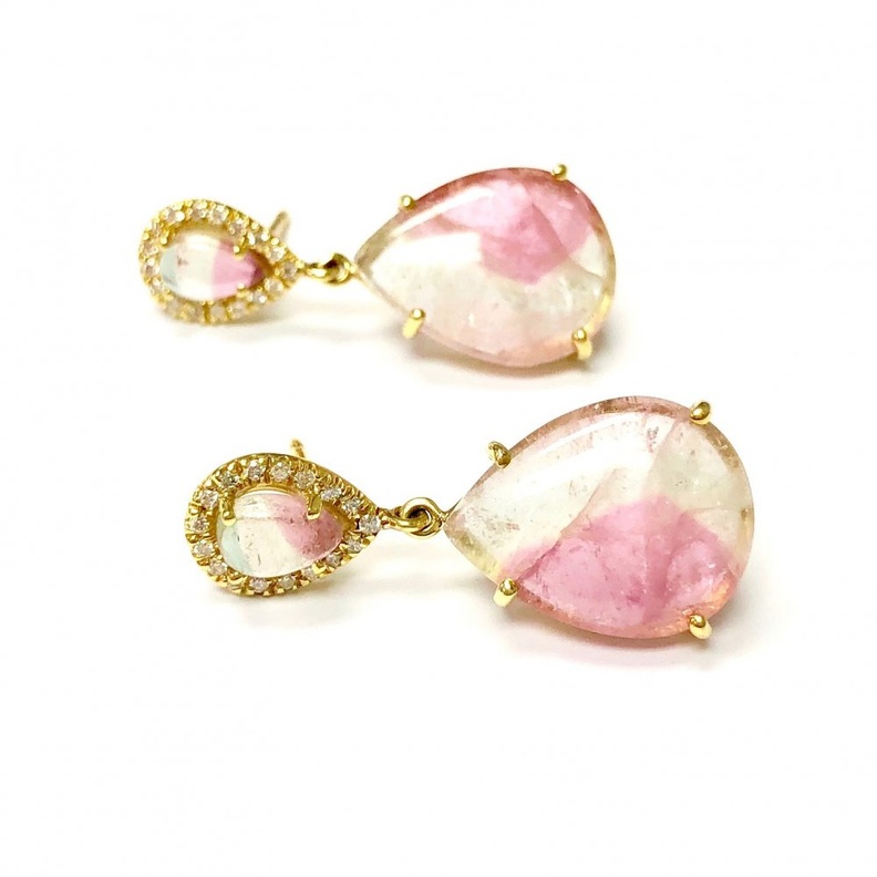 أقراط Gemma من لورين كيه Lauren K