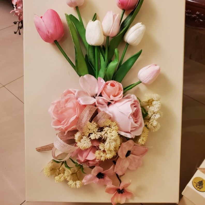 لمسات آلاء الشيخ على دبش العروس