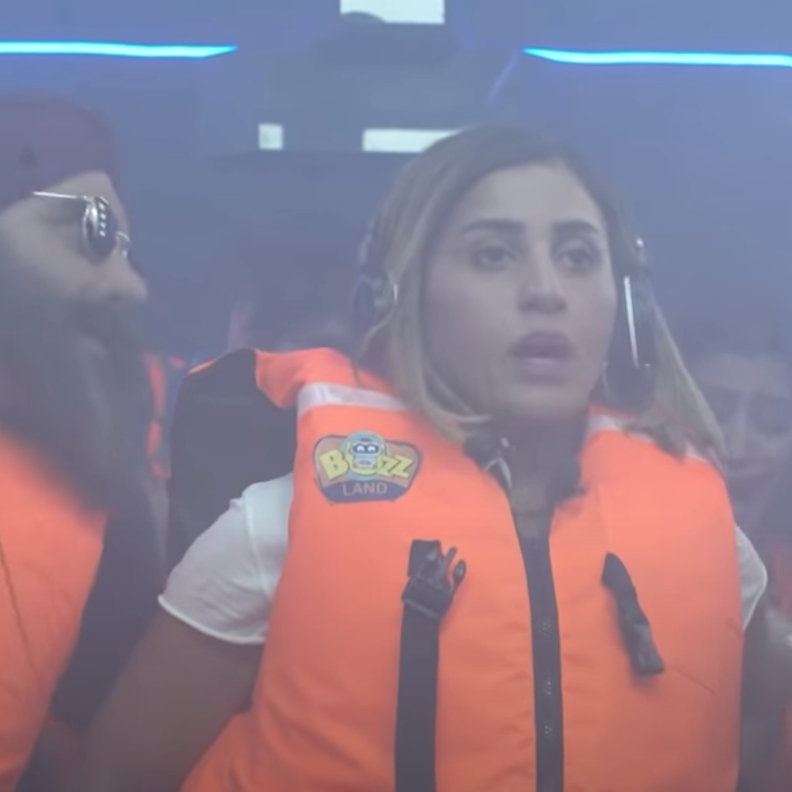 دينا الشربيني في رامز عقله طار