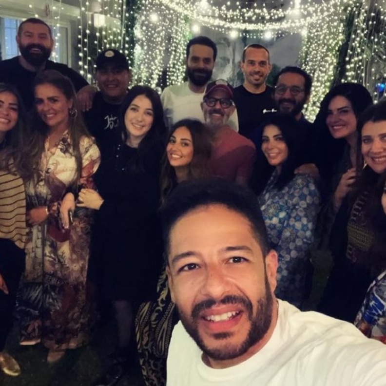 محمد حماقي والنجوم