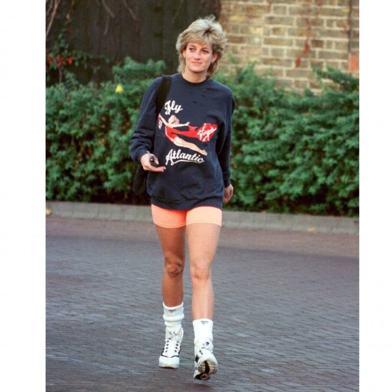 اطلالات رياضية اعتمدتها الليدي ديانا