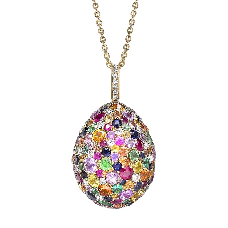  قلادة ذات الشكل البيضاوي من فابرجيه Fabergé
