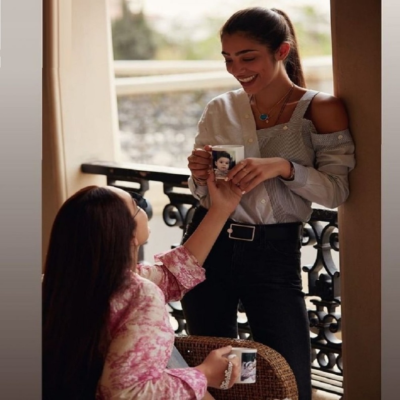 شريهان تحتفل بعيد ميلاد ابنتها