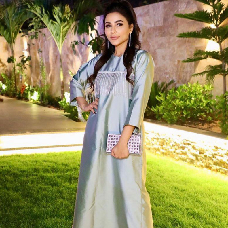 تنسيق اطلالات رمضانية لماعة من وحي اناقة مهيرة عبدالعزيز