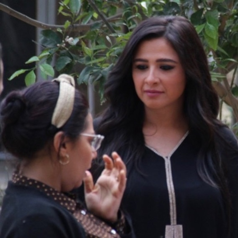 ياسمين  وايمان السيد 