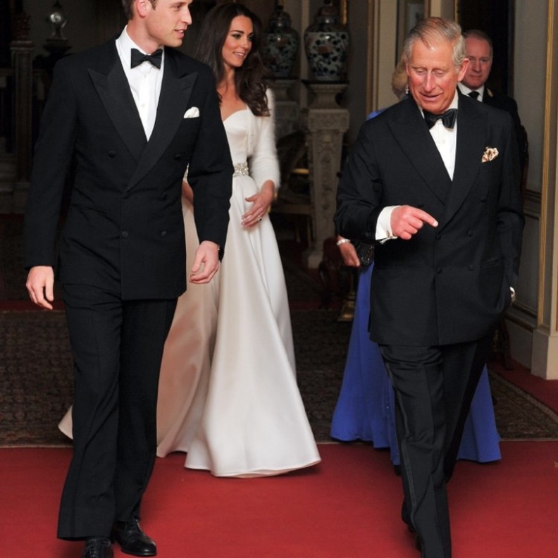 الصور الرسمية لوليام وكيت من حفل الاستقبال