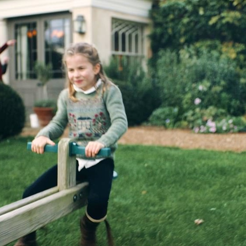  صورة جديدة للأميرة تشارلوت في عيد ميلادها