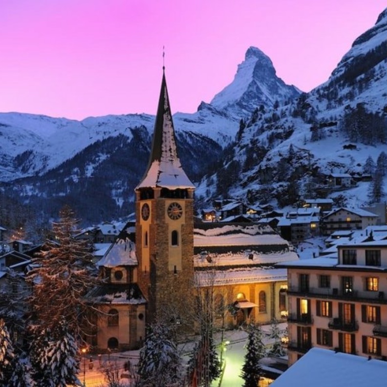  زيرمات من الوجهات المفضلة لشهر العسل في سويسرا