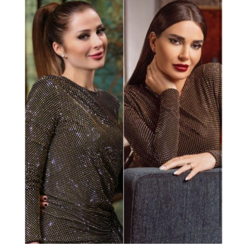 إطلالة سيرين عبد النور بنفس فستان وفاء الكيلاني من بدت أجمل؟