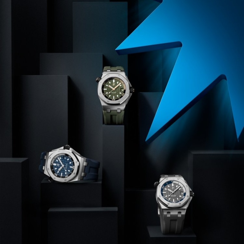  ساعة Royal Oak Offshore Diver الجديدة مُجهّزة لعُشاق المغامرة