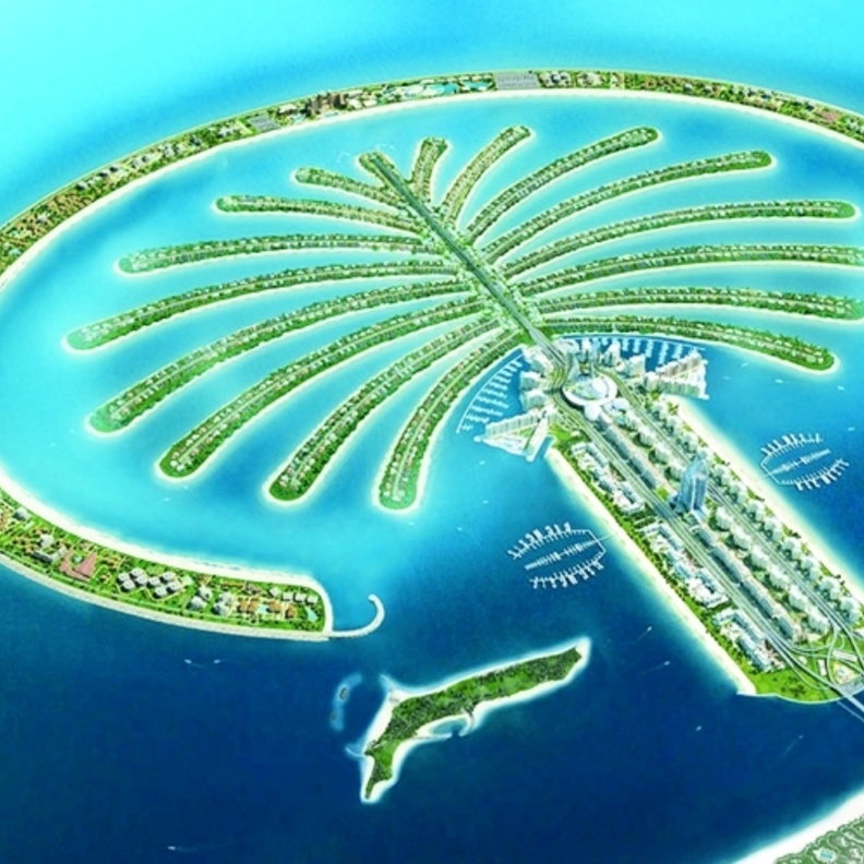 جزيرة النخلة دبي