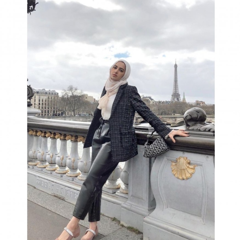 افكار تنسيق ازياء للمحجبات لاجازة العيد الفطر من وحي سمر البرشا