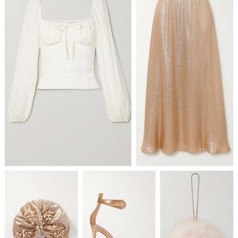 اطلالة فاخرة بألوان جذابة بالنتورة الطويلة والبراقة