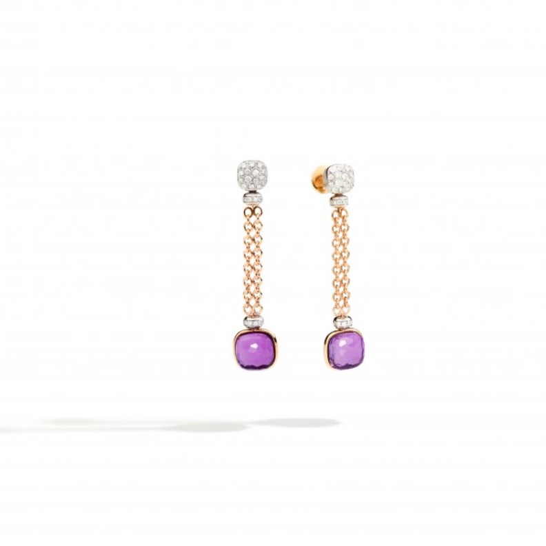 أقراط من مجموعة Nudo من Pomellato