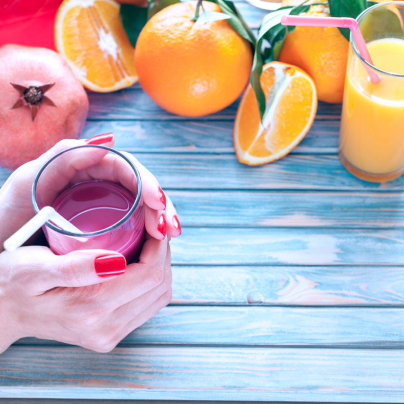 عصائر طبيعية لصحة العروس