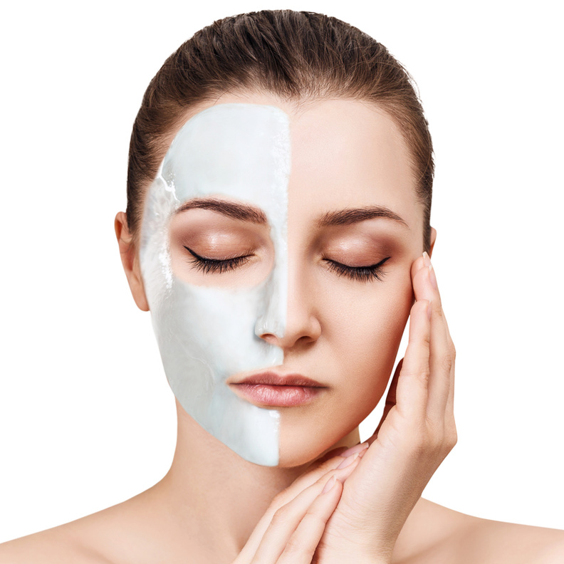 ماسكات الزبادي لتبييض البشرة الجافة