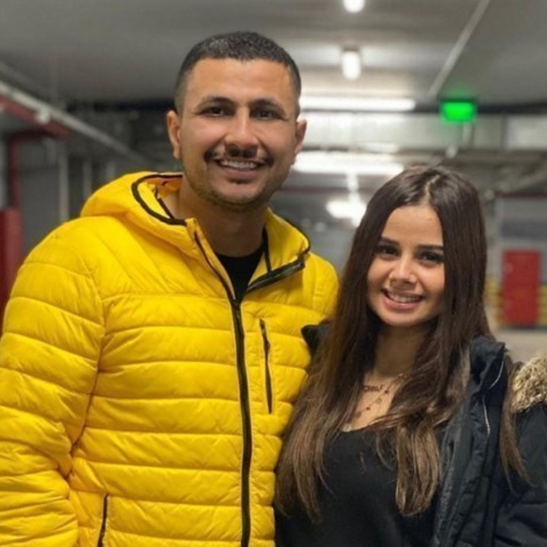 منة عرفة وعلي غزلان