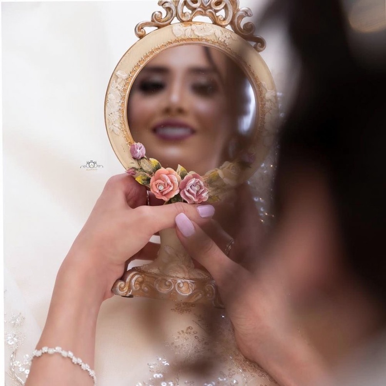  إحدى لقطات العروس بكاميرا المصورة العنود السليمان