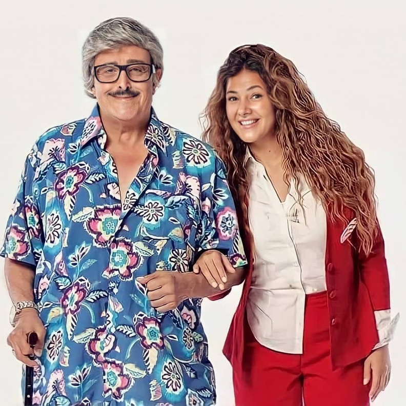 سمير غانم وابنته دنيا سمير غانم