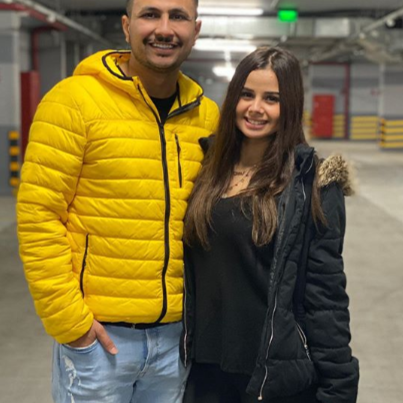 منة عرفة وعلي غزلان