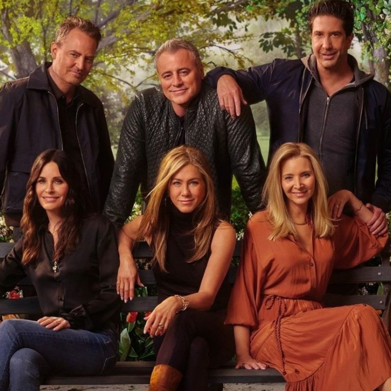 نجوم مسلسل "Friends"