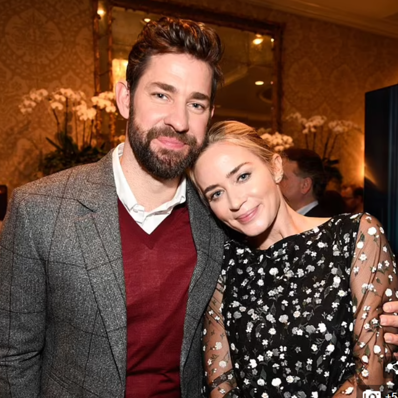 إيميلي بلانت و زوجها