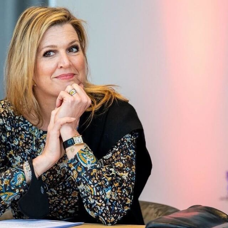 الملكة ماكسيما تقوم بزيارة عمل إلى روتردام