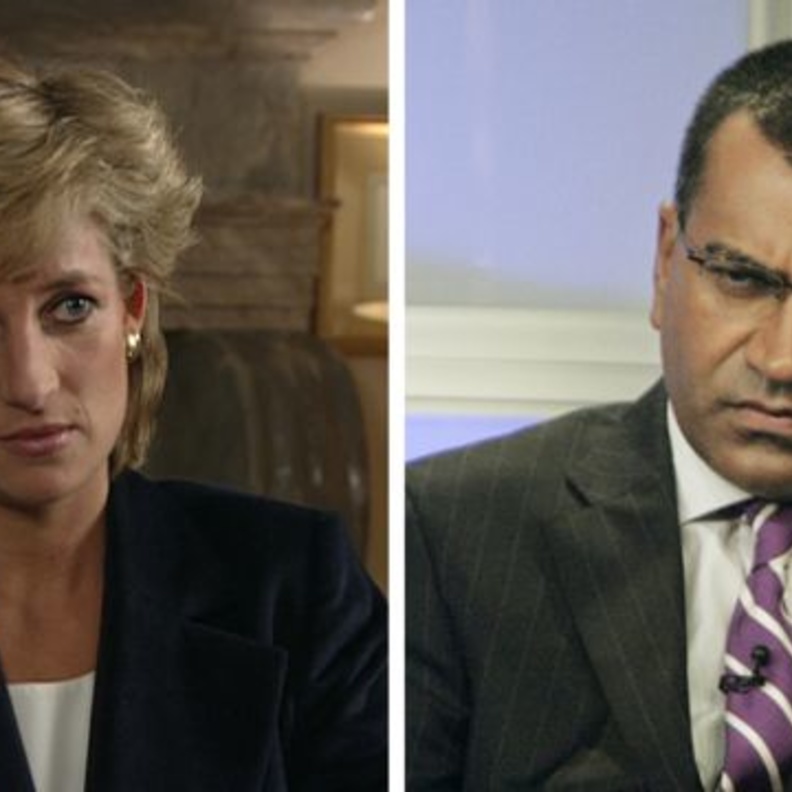 الأميرة ديانا ومارتن بشير