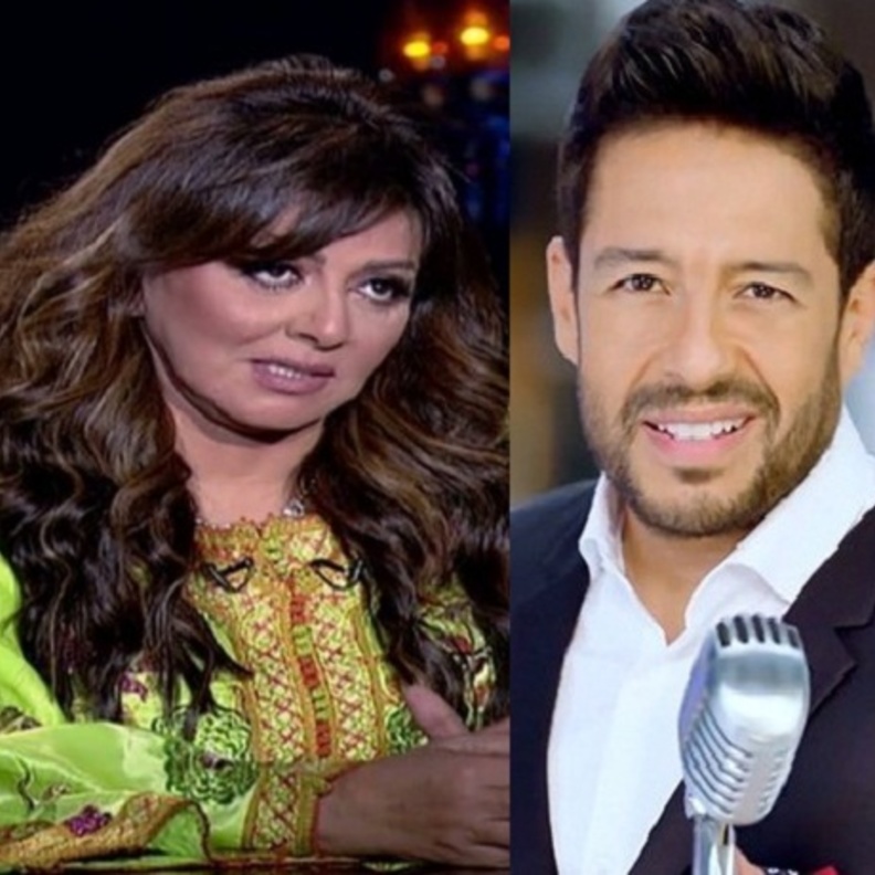 هالة صدقي ومحمد حماقي