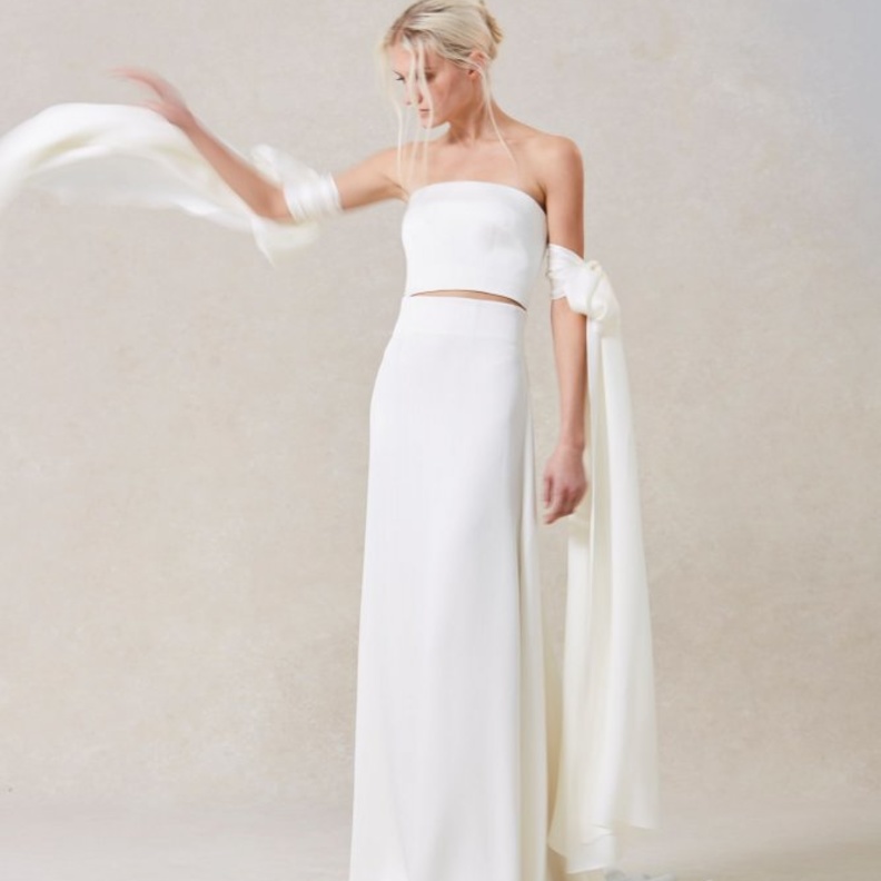 فساتين زفاف قطعتين 2022 من nordeen