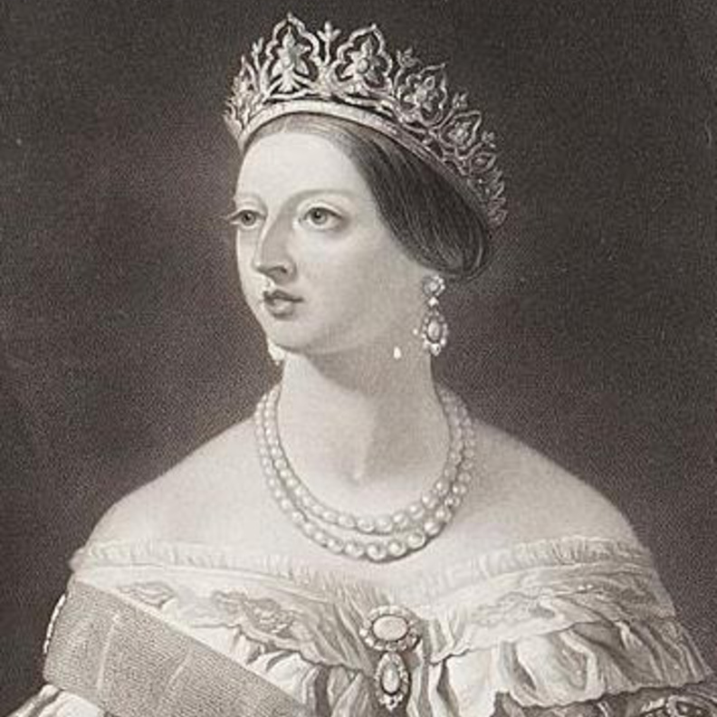 الملكة فيكتوريا تتألق بتاج The Oriental Circlet